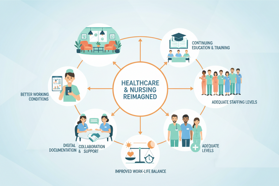 Lösungsansätze zur Verbesserung der Situation im Pflegebereich