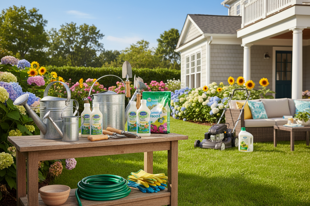 Sommerpflege für Haus & Garten: Diese Produkte sollten Sie kennen