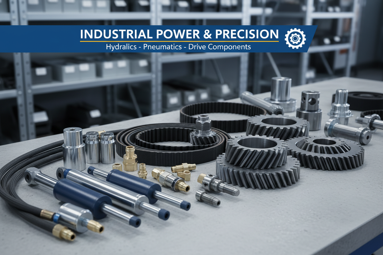 M24-Hydraulik-, Pneumatik-, Antriebselemente