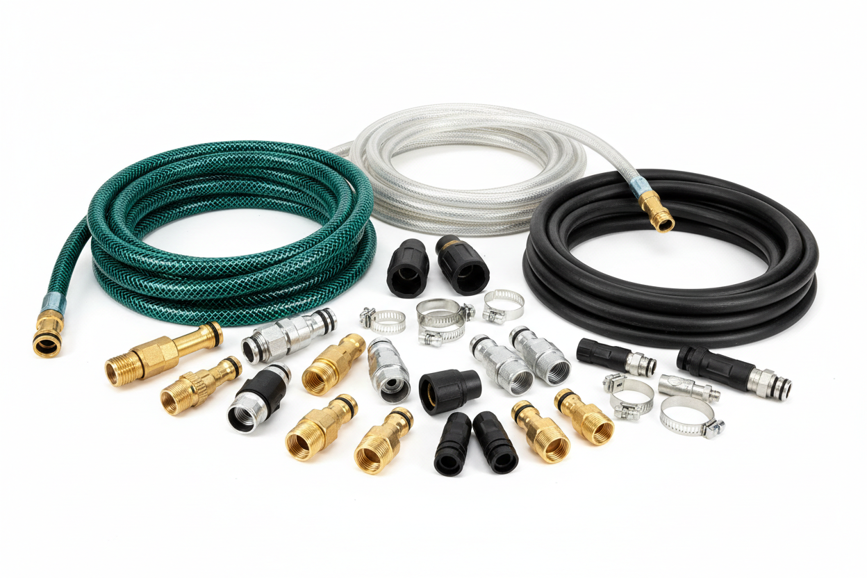 M24-Schläuche, Kupplungen, Schlauchschellen