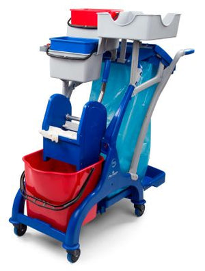 Arka 32 Zoll Kunststoffwagen mit 25 Liter Fassungsvermögen und stabilen Rädern