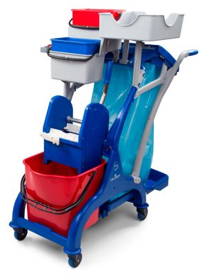 Arka 32 Zoll Kunststoffwagen mit 25 Liter Fassungsvermögen und stabilen Rädern