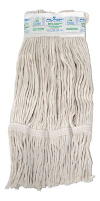 Nasswischmop 400g mit Mikrofaserkopf und ergonomischem Stiel für feuchtes Wischen von Böden.