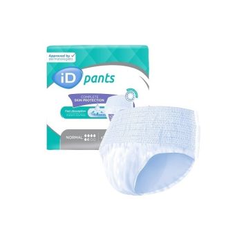 iD Pants Normal Einweg-Inkontinenzhose Grau Größe M