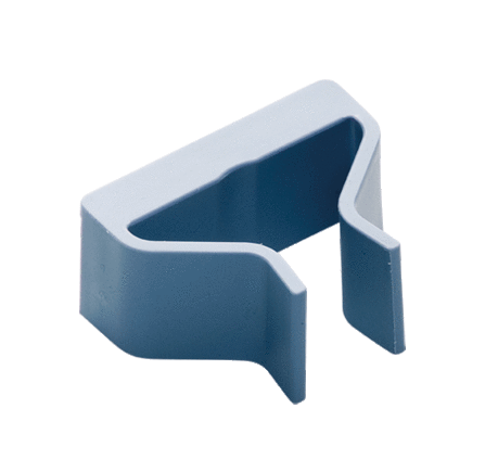 Reinigungsgeräte -Origo 500/700, Mopphalterablage, Set, mit 2 Clip-Konnektoren, dunkelgrau, 1 Set
