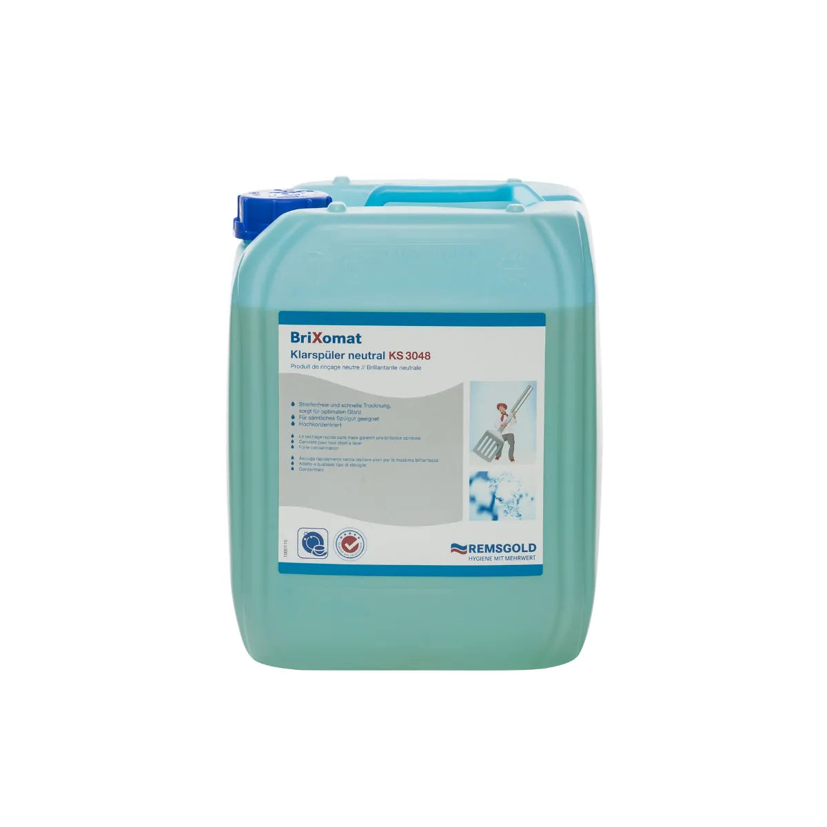 Brixomat Klarspüler Neutral KS 3048 in einem 20kg Kanister.