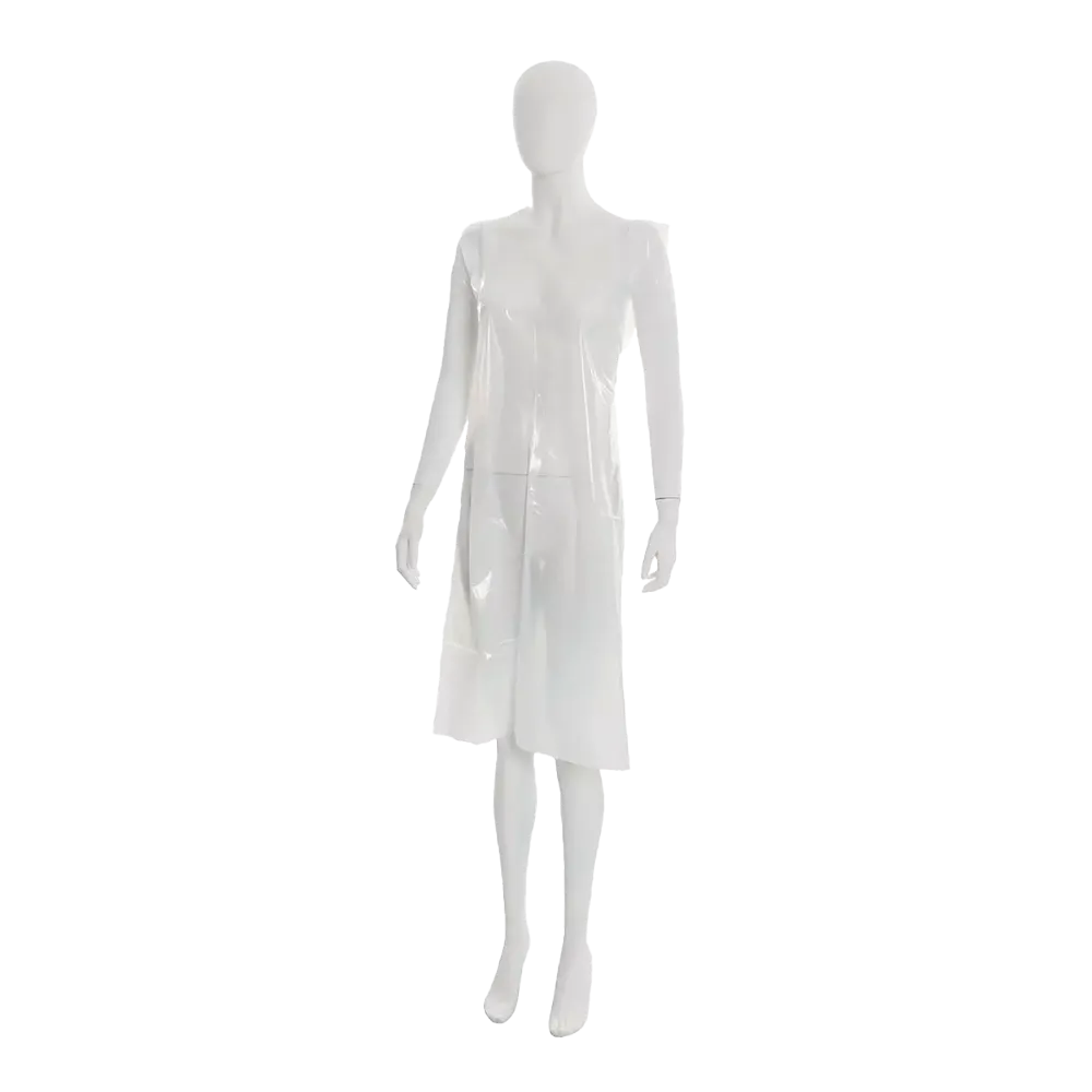 Industriebedarf -MED Comfort PE-Einwegschürzen light, 75x120cm, 30my, glatte Oberfläche, weiß, 50 St/Btl.