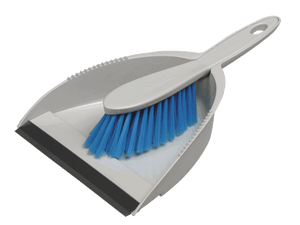 Reinigungshilfsmittel -Handkehrgarnitur, 30cm, blau, 1 St.