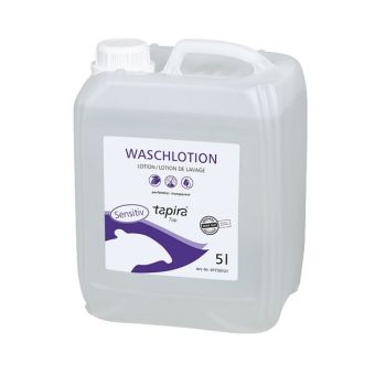 5L Kanister TAPIRA Top Waschlotion Sensitiv parfümfrei und mikroplastikfrei.