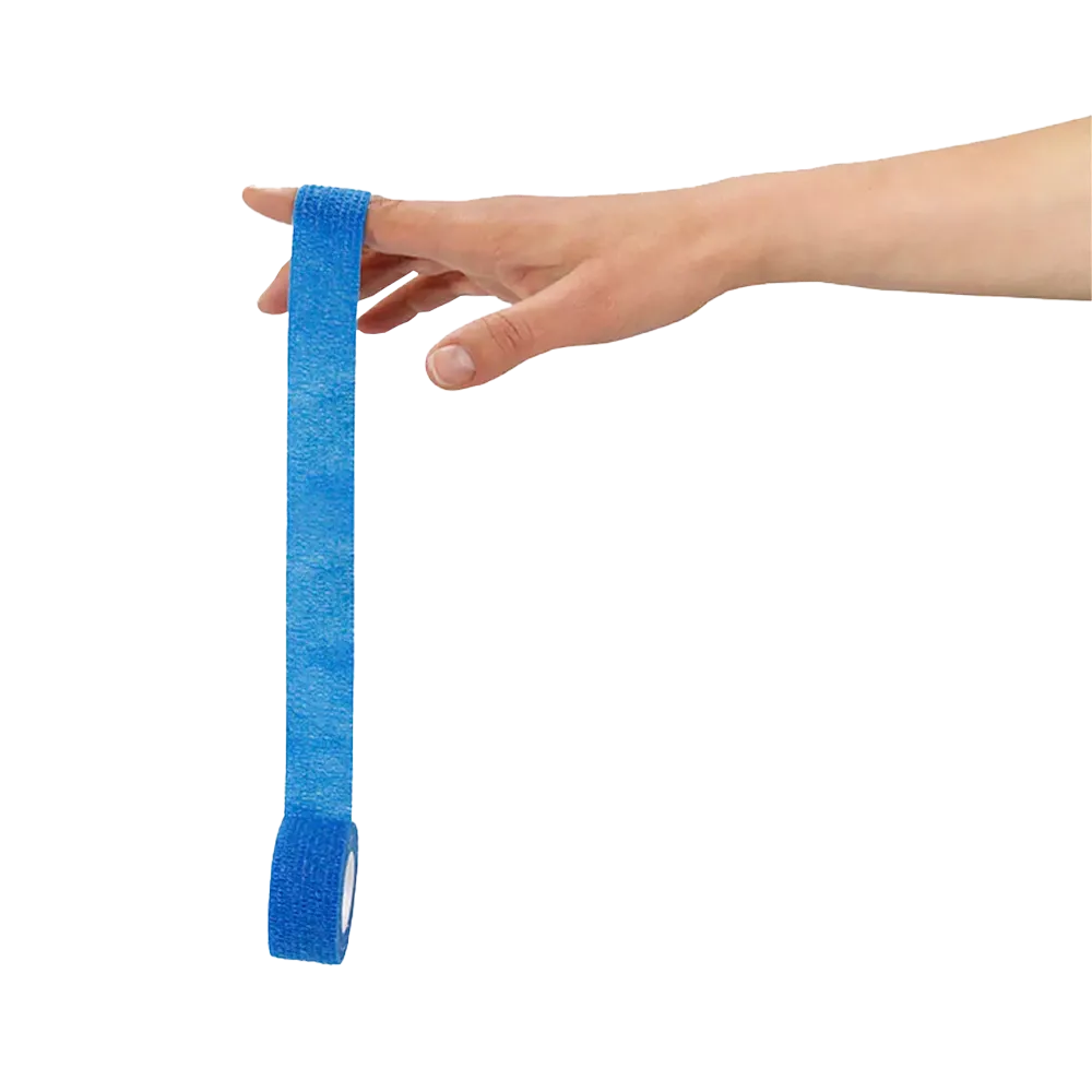 Medizinische Produkte -Joy2Protect, Schnellpflaster, latexfrei, blau, 2 Ro./Box
