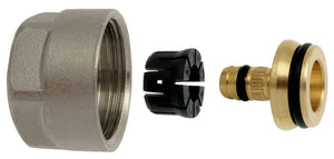 Fitting Flächenheizungssystem- KLEMMVERSCHRAUBUNG 16X2,0-V EURO     Verpackungsinhalt    2 Einheit