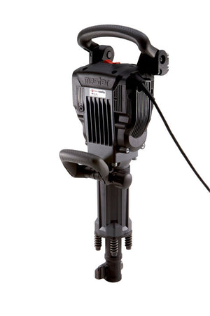 Elektro Meißelhammer MSLHAM mit 1500 Watt, ergonomischem Griff und Tragekoffer.