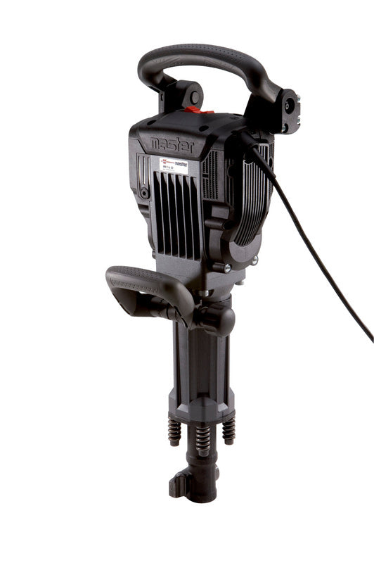 Elektro Meißelhammer MSLHAM mit 1500 Watt, ergonomischem Griff und Tragekoffer.