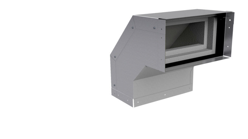 Brandschutzkanal Zubehör-AUSECK-BS-F.BSKNL-E90-(VZ)-2X45°-260X100     Verpackungsinhalt    1 Einheit