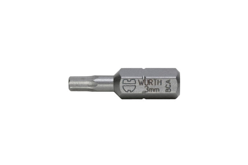 Bit Innensechskant-BIT-IN6KT-SW3-1/4ZO-L25MM     Verpackungsinhalt    5 Einheit