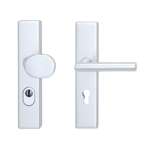 Aluminium Schutzbeschlag SBS-ALU-S45 mit korrosionsbeständigem, modernem Design für Türen und Fenster