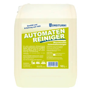 10 Liter Kanister mit Automatenreiniger zur gründlichen Reinigung von Kaffee- und Snackautomaten