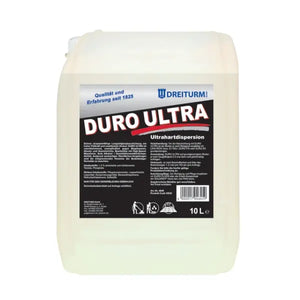 Duro Ultra 10L Kanister aus robustem Kunststoff mit Tragegriff und sicherem Verschluss.