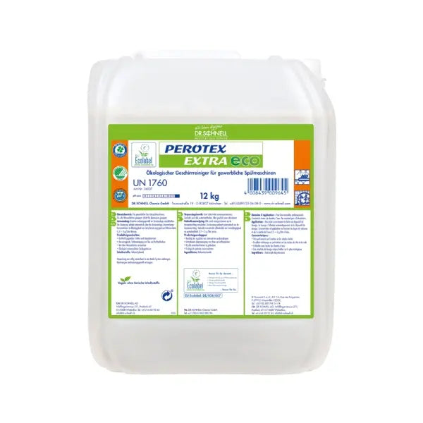 12kg Kanister Perotex Extra Eco Reinigungsmittel für professionelle, umweltfreundliche Reinigung