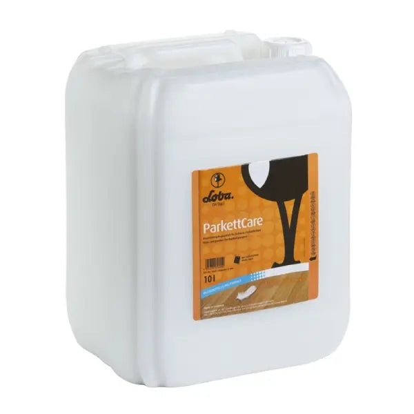 LOBA ParkettCare 10L Kanister für lackierte und geölte Böden.