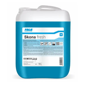 Skona Fresh 10L Kanister mit Reinigungsmittel und frischem Duft.