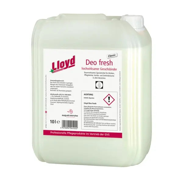 Lloyd Deo Fresh Classic – 10L Kanister Desinfektionsmittel Mit Frischem Duft