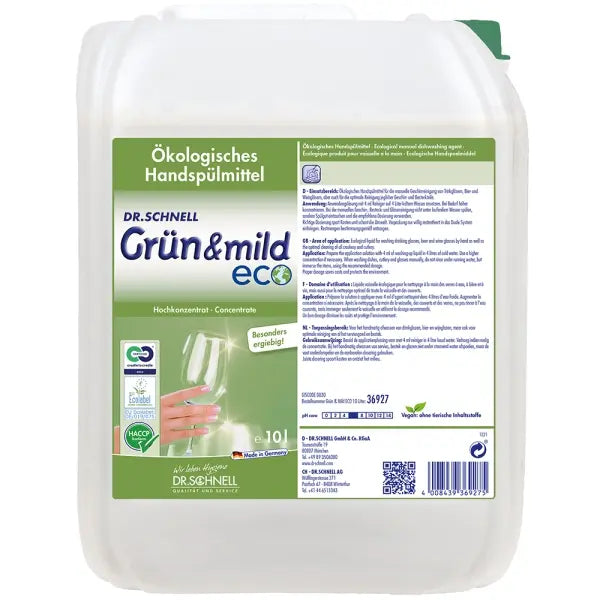 10-Liter Kanister Grün & Mild Eco Reinigungsmittel für schonende und umweltfreundliche Reinigung