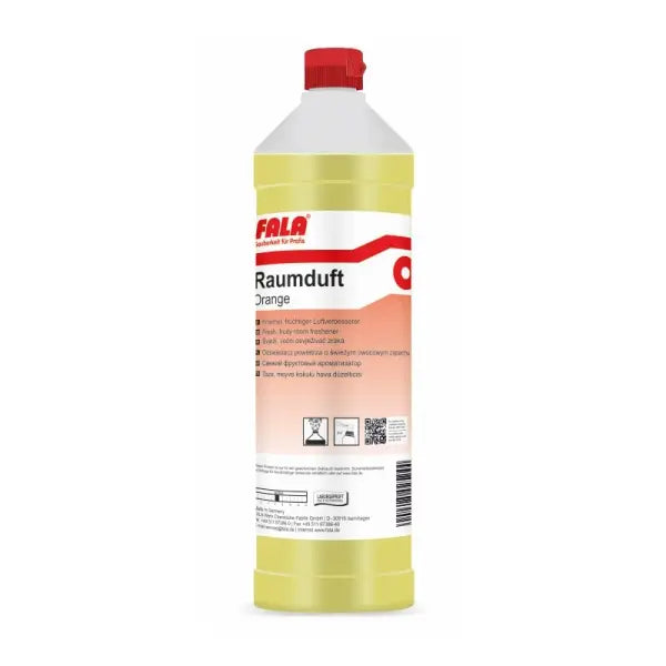 Flasche Raumduft Orange mit fruchtiger Duftnote.