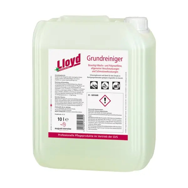 Lloyd Grundreiniger – 10L Kanister | Umweltfreundlich, Antistatisch