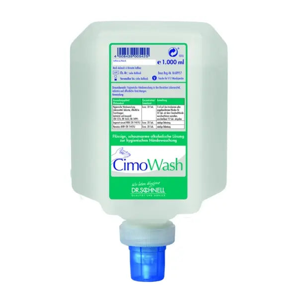 Cimo Wash V10 1-Liter-Flasche mit Dosierkappe für effektive Oberflächenreinigung