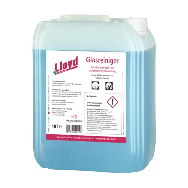 Lloyd Glasreiniger Hochkonzentrat C235 – 10L Kanister, Professionell