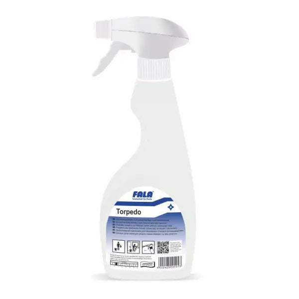 Flasche mit Sprühkopf für Allzweckreiniger Torpedo von FALA-Werk