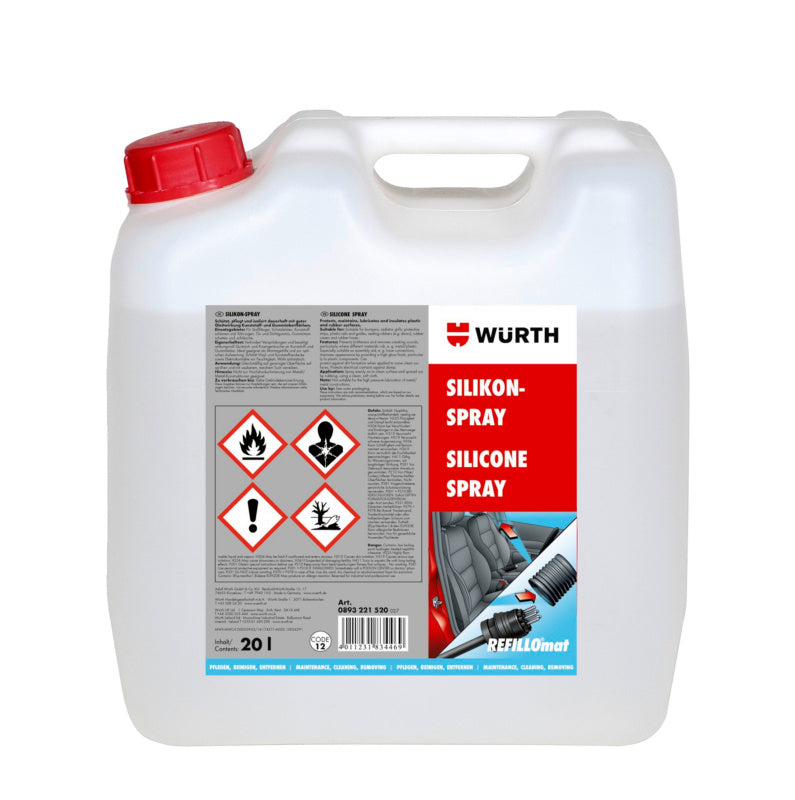 Silikonspray-Universal in einer Spraydose, ideal für den Schutz von Metall, Gummi und Holz.