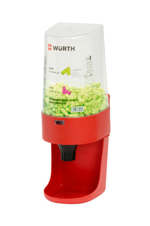 Einheitlicher Gehörschutzstöpsel aus weichem Material zur Lärmreduzierung und Ohrpassform.