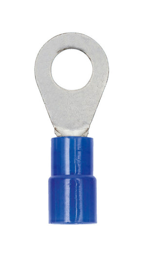 Blaue Crimpstecker M10 mit 2,5 mm² Querschnitt, 500 Stück in handlicher Verpackung.