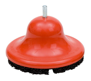 Halter Schleifscheibe aus Nylon mit robustem Design für präzises Schleifen und Polieren.