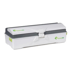 Wrapmaster 4500 Duo Spender mit 45 cm Breite und integriertem Folienschneider.