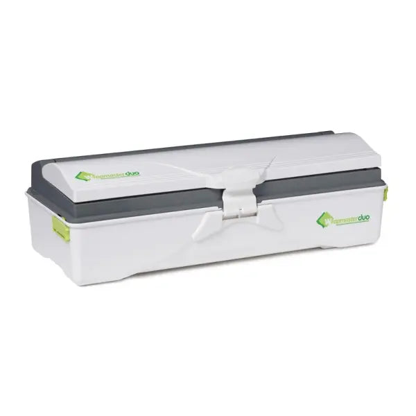 Wrapmaster 4500 Duo Spender mit 45 cm Breite und integriertem Folienschneider.