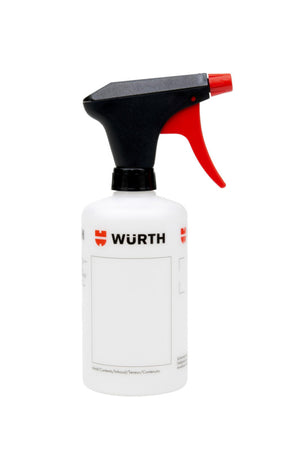 Transparentes Sprühgerät SPRFLASH SKAL mit 500 ml Fassungsvermögen und ergonomischem Griff.