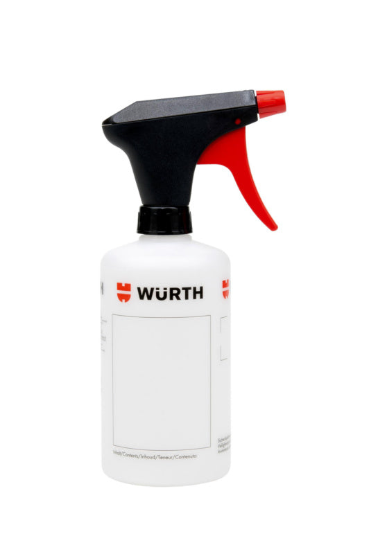 Transparentes Sprühgerät SPRFLASH SKAL mit 500 ml Fassungsvermögen und ergonomischem Griff.