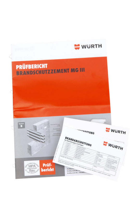 Brandschutzzement Zubehör- MNTG-SET-F.BSZEMENT     Verpackungsinhalt    1 Einheit