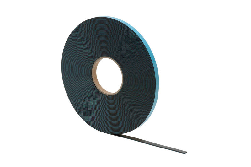 Befestigungsband für Spiegel 12 mm breit, 25 m lang, 0,16 mm dick, selbstklebend und wetterbeständig.