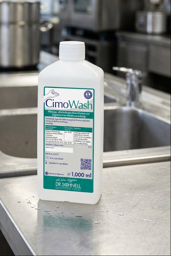 Cimo Wash 1L Euroflasche hochwirksames Reinigungsmittel für professionelle Reinigung gegen Schmutz und Fett