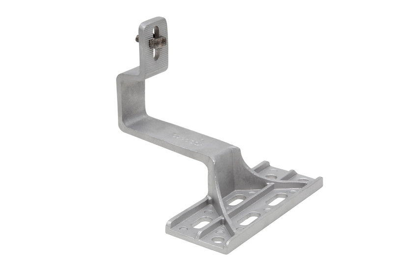 Dachhaken für Solaranlagen aus Aluminium, 180x70mm, robust und korrosionsbeständig.