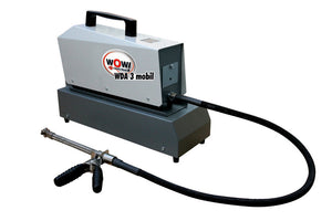 Abgasuntersuchungsgerät Diesel AUMESSGER-OPAZIMETER-WDA3 mit integrierter Halterung.