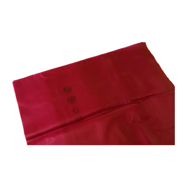 Garbage bags PREMIUM, LDPE, 120L, red, 700x1100mm, 100my, 200 pcs/box loose