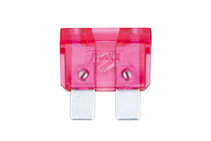 Flachstecksicherung FLSTESI ATO mit farbcodierter Kennzeichnung und kompakter Bauweise.