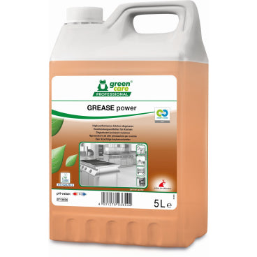 5L Kanister von Grease Power mit stabiler Konsistenz für Maschinen- und Werkzeugschmierung.