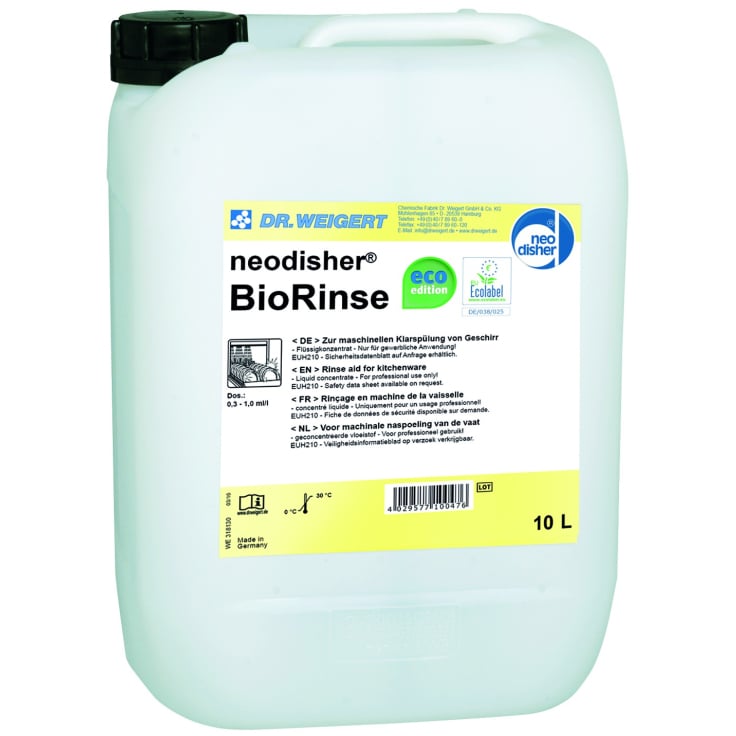 Neodisher BioRinse, 10L canister