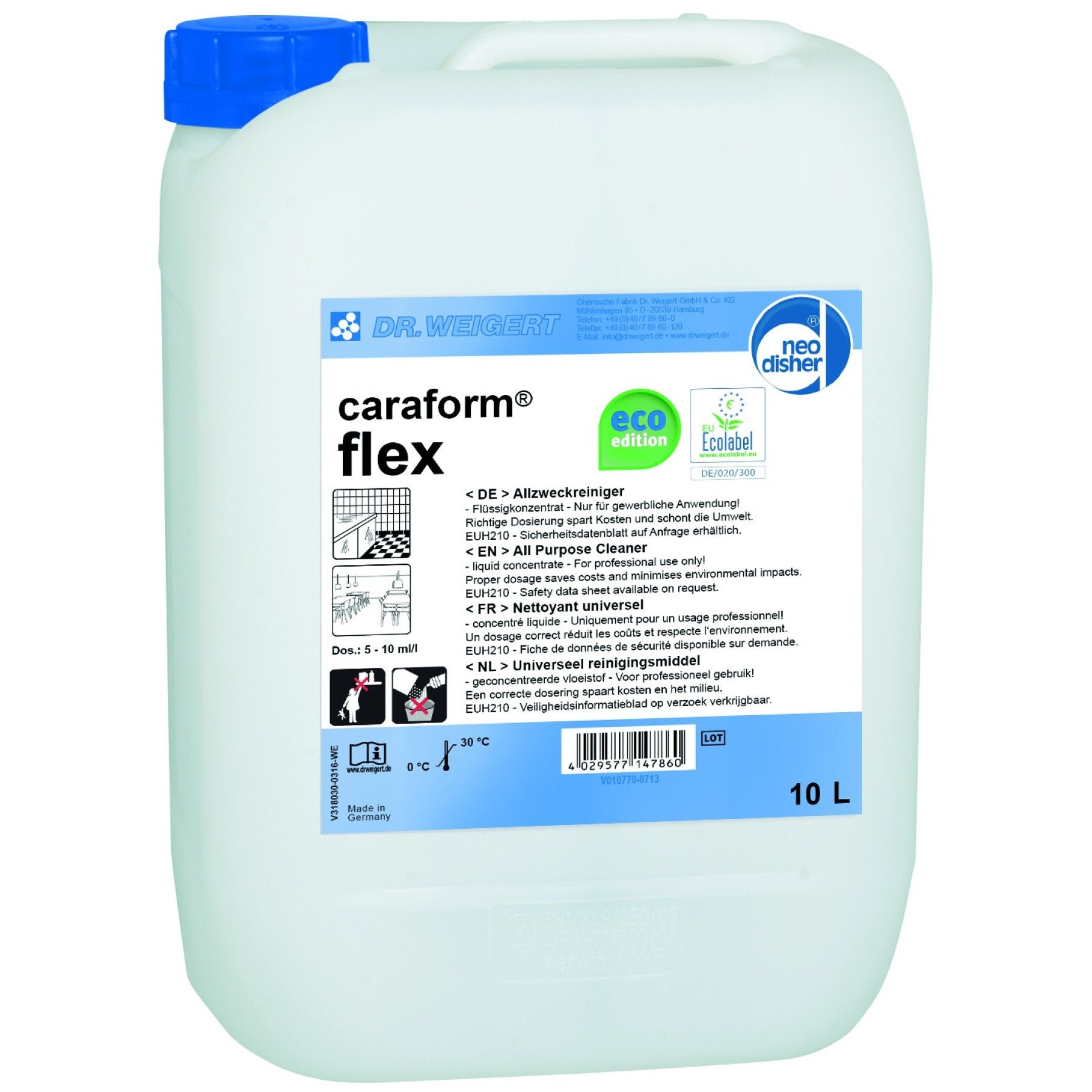 Caraform Flex, 10L canister